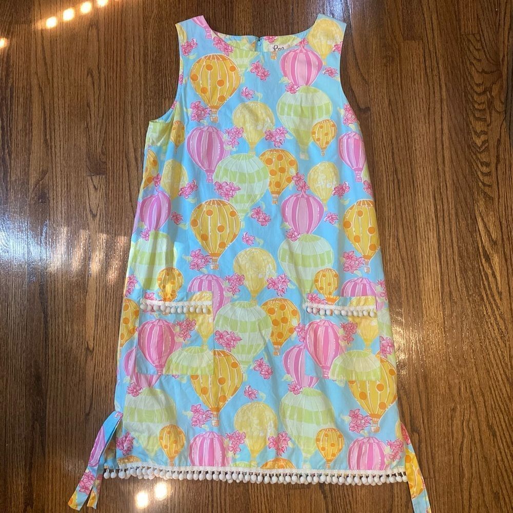LILLY PULITZER White Label Hot Air Balloon Shift Dress
